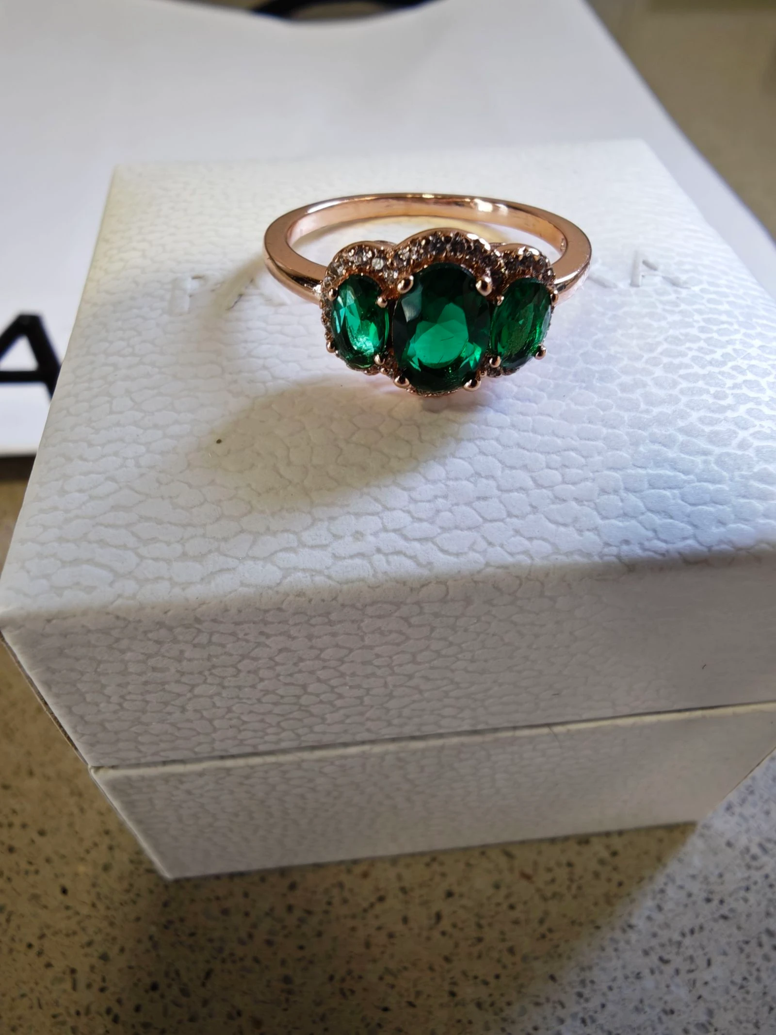 Anel Pandora Três Pedras Vintage – photo 6